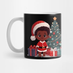 Afrocentric Baby Christmas Mug
